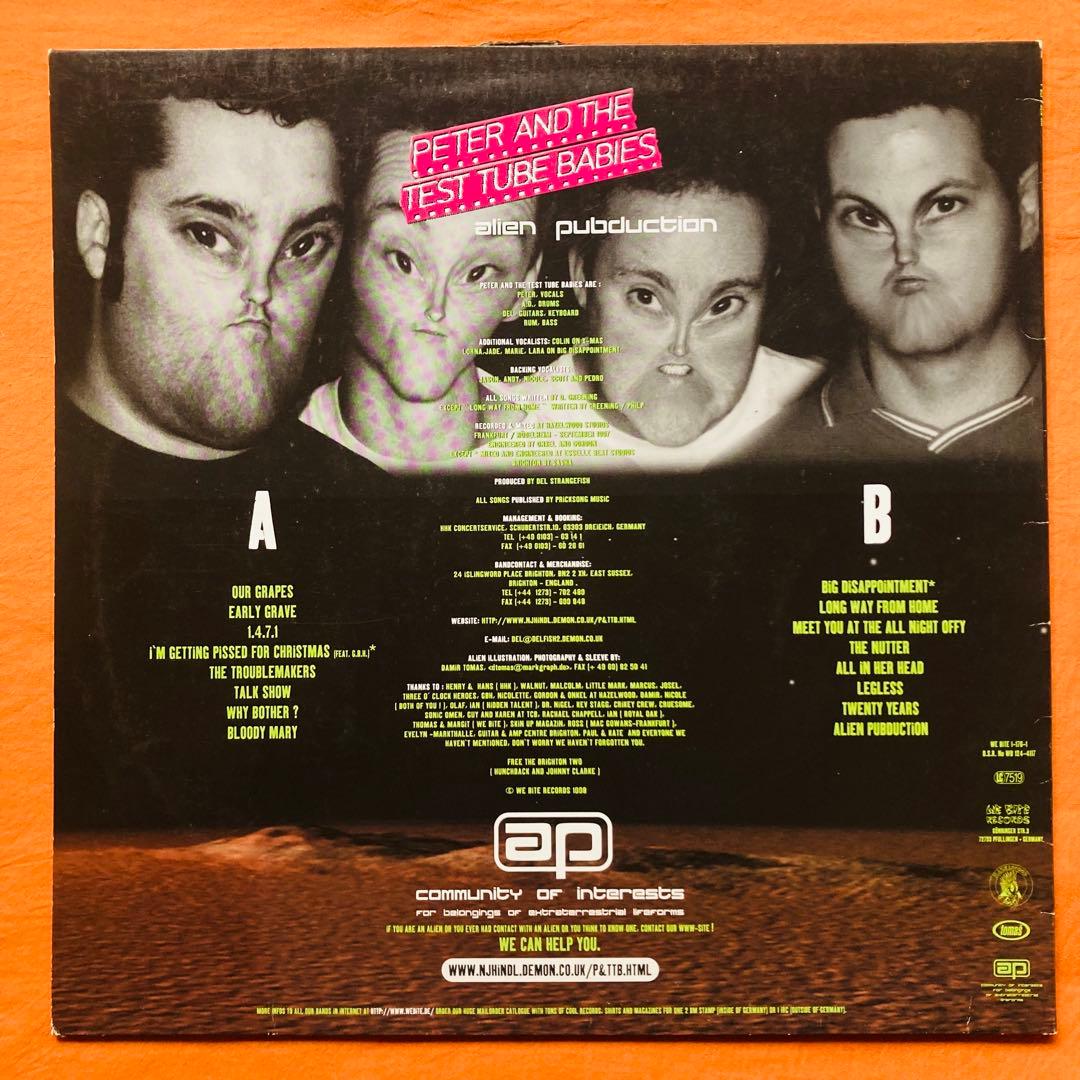 LP盤 PETER AND THE TEST TUBE BABIES /パンク