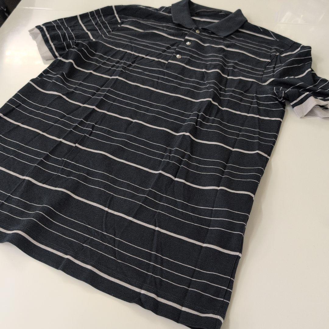 最終値下げ‼️3564 ルイ・ヴィトン ストライプ ポロシャツ