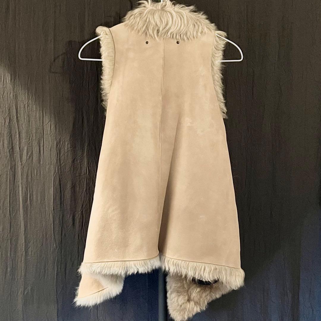 【新品】KARLDONOGHUEカールドノヒューオイルドトスカーナラムスキンジレ