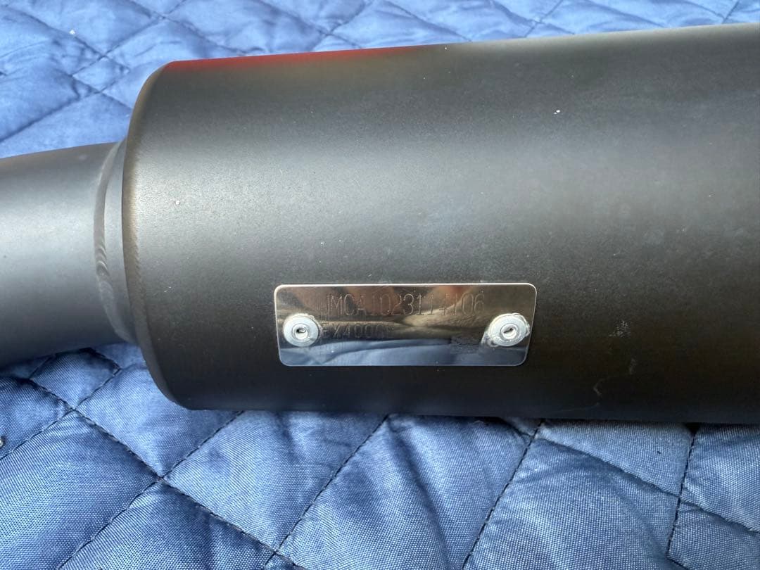 TRICK STAR政府認証スリップオンマフラー（エリミネーター400用）