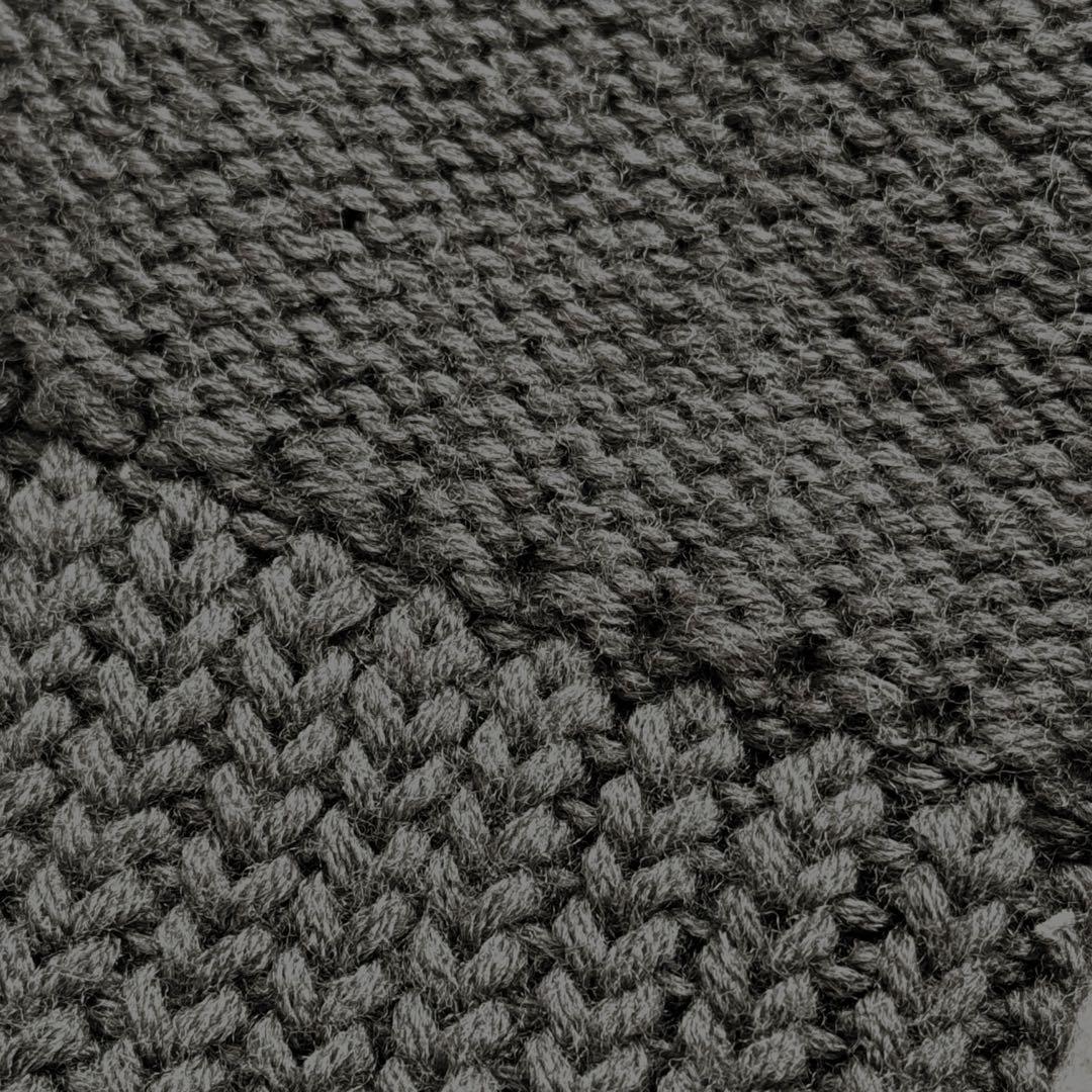 （未使用）柔らかな雰囲気を出す、GUCCI ダークグレー 手袋