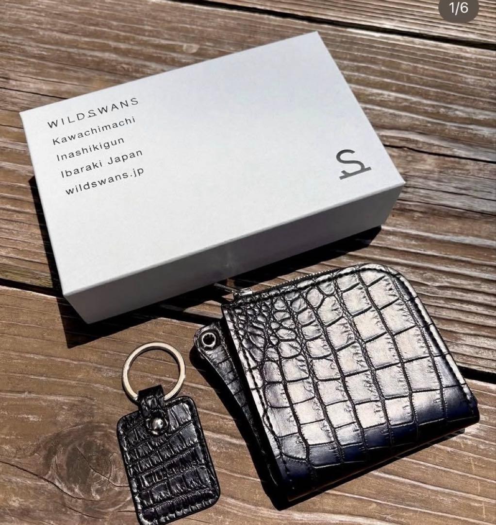 新品■WILDSWANS COLLECTORS別注 限定クロコダイルALARD