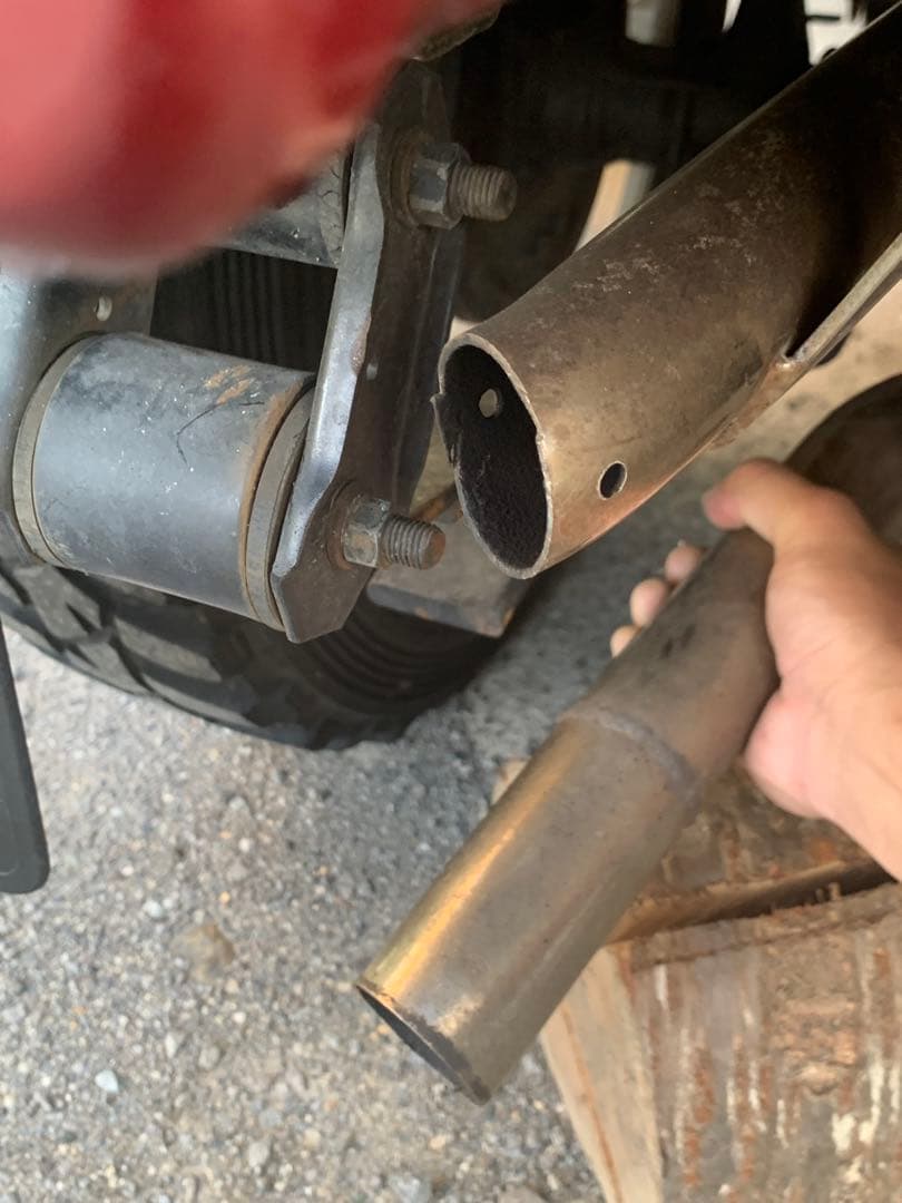 ジムニー　sj30 マフラー