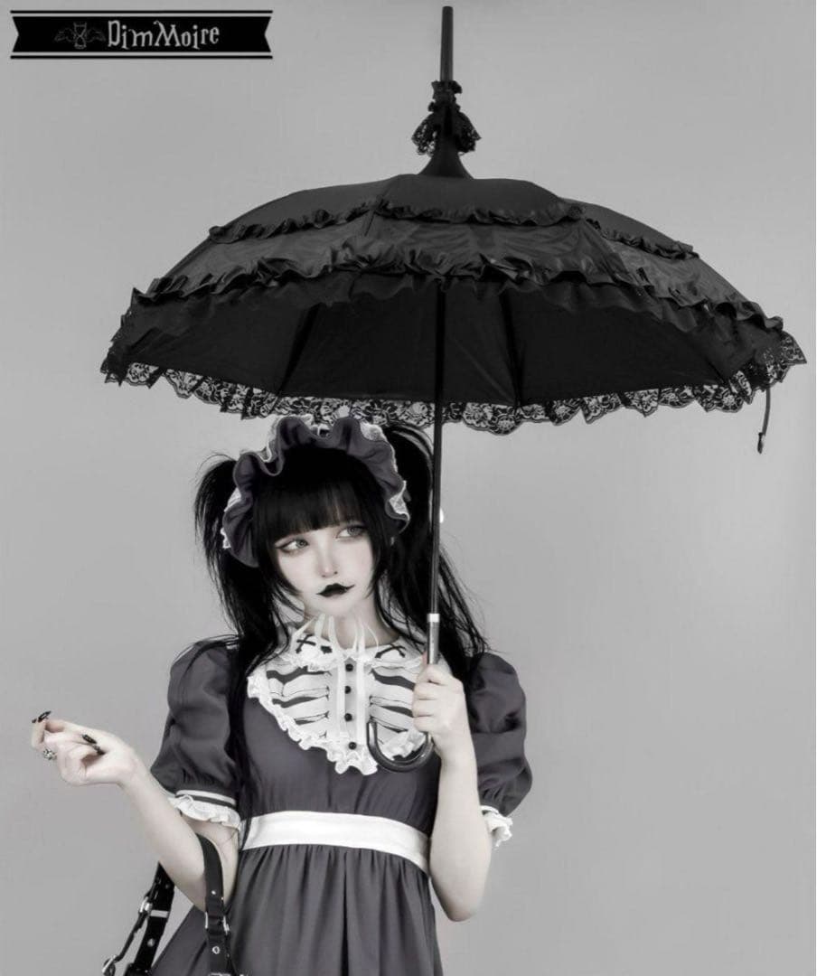 【即日発送】DimMoire ディムモアール 骸のGothic日傘