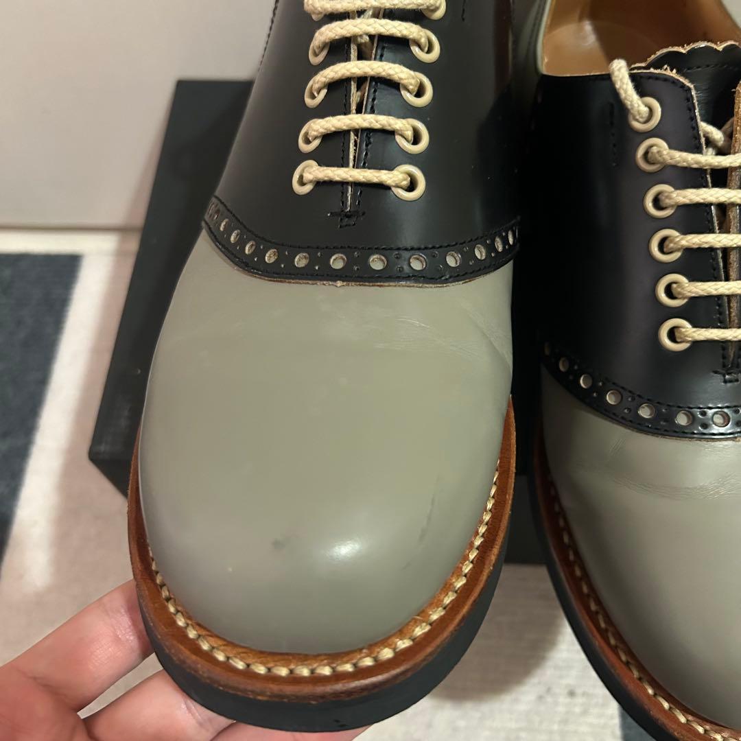 【美品】REGAL glad hand 606sリーガル サドルシューズ 25
