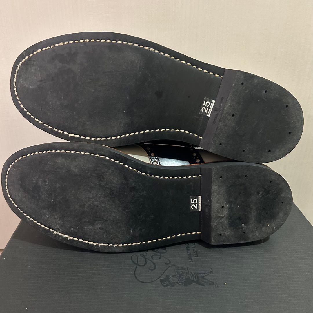 【美品】REGAL glad hand 606sリーガル サドルシューズ 25