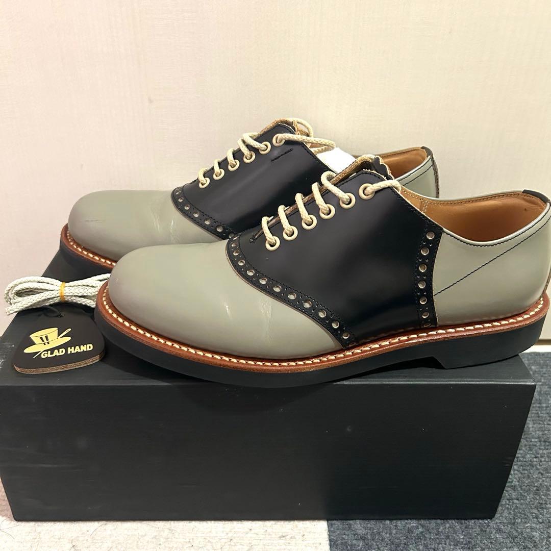 【美品】REGAL glad hand 606sリーガル サドルシューズ 25
