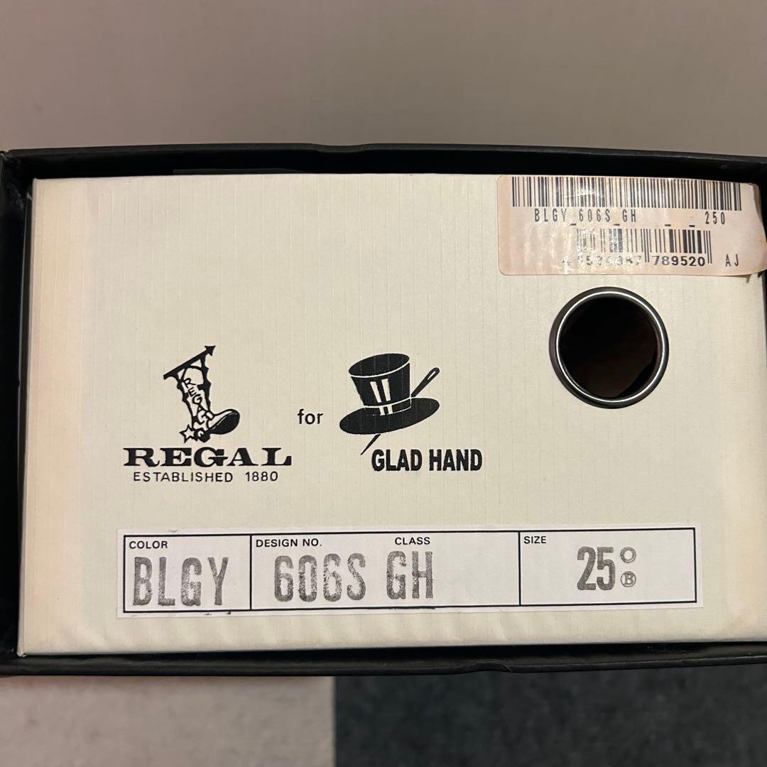 【美品】REGAL glad hand 606sリーガル サドルシューズ 25