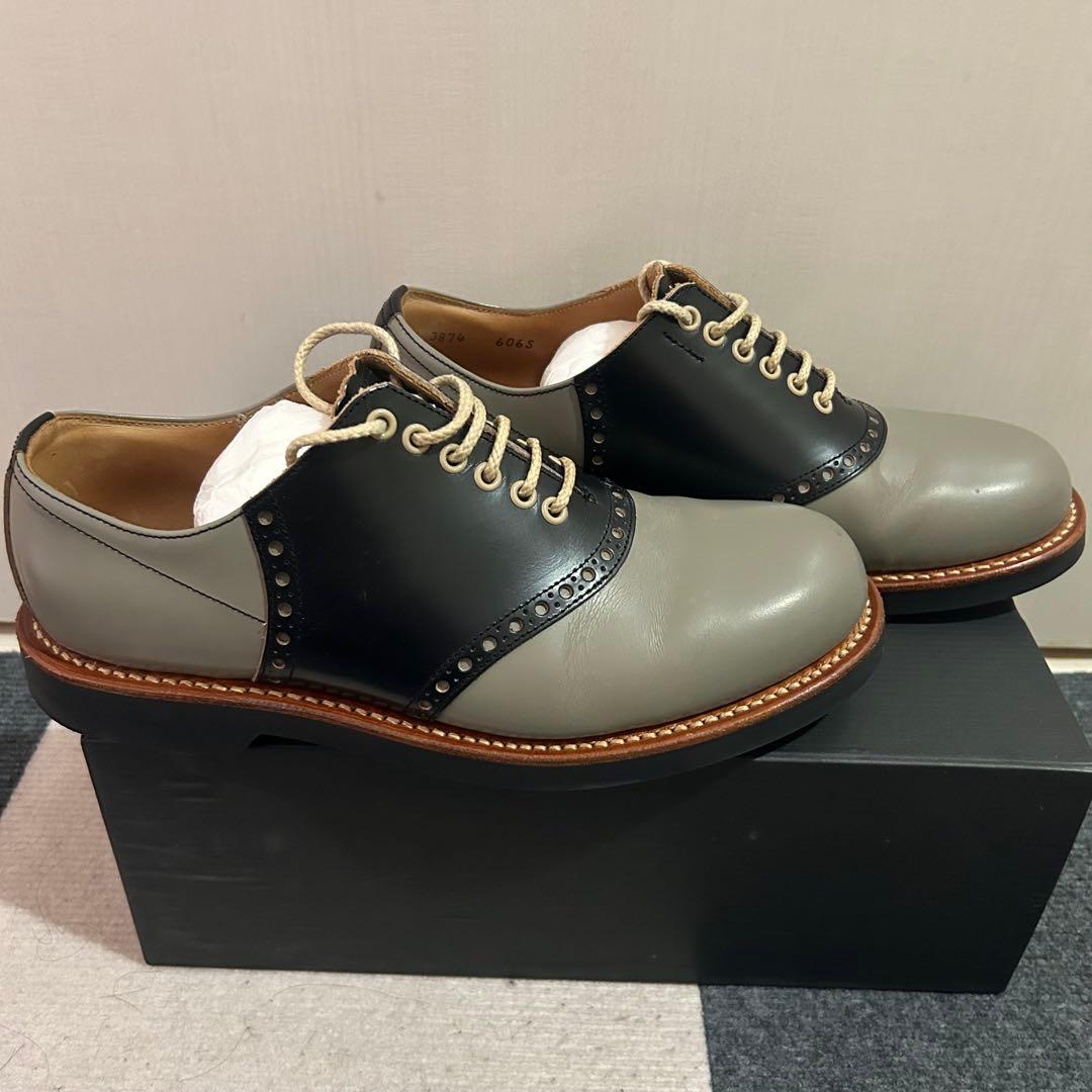 【美品】REGAL glad hand 606sリーガル サドルシューズ 25