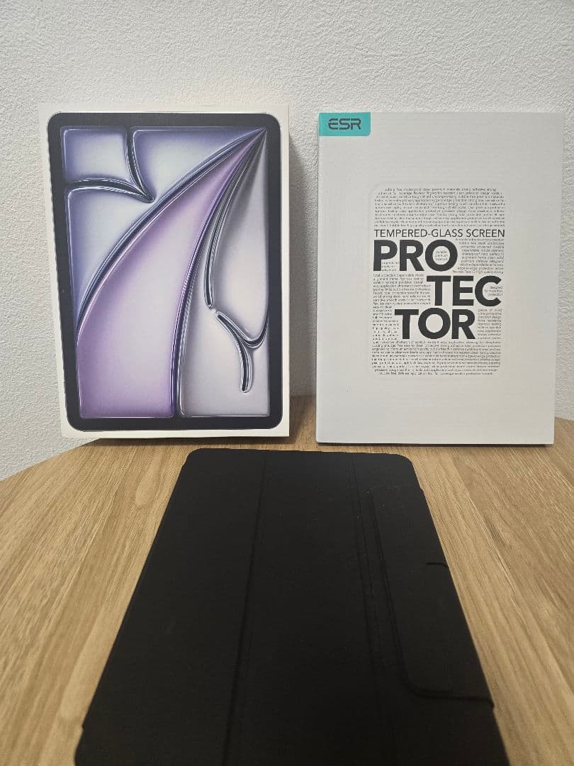 Apple iPad Air M3 11インチ 128GB　カバー、フィルム付