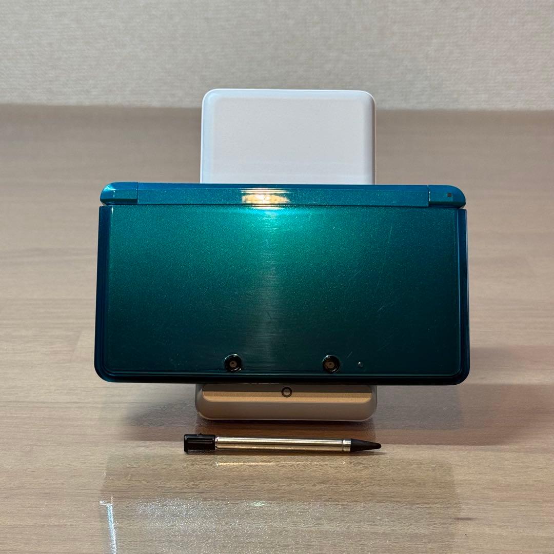 4-174 ニンテンドー3DS アクアブルー 箱付き