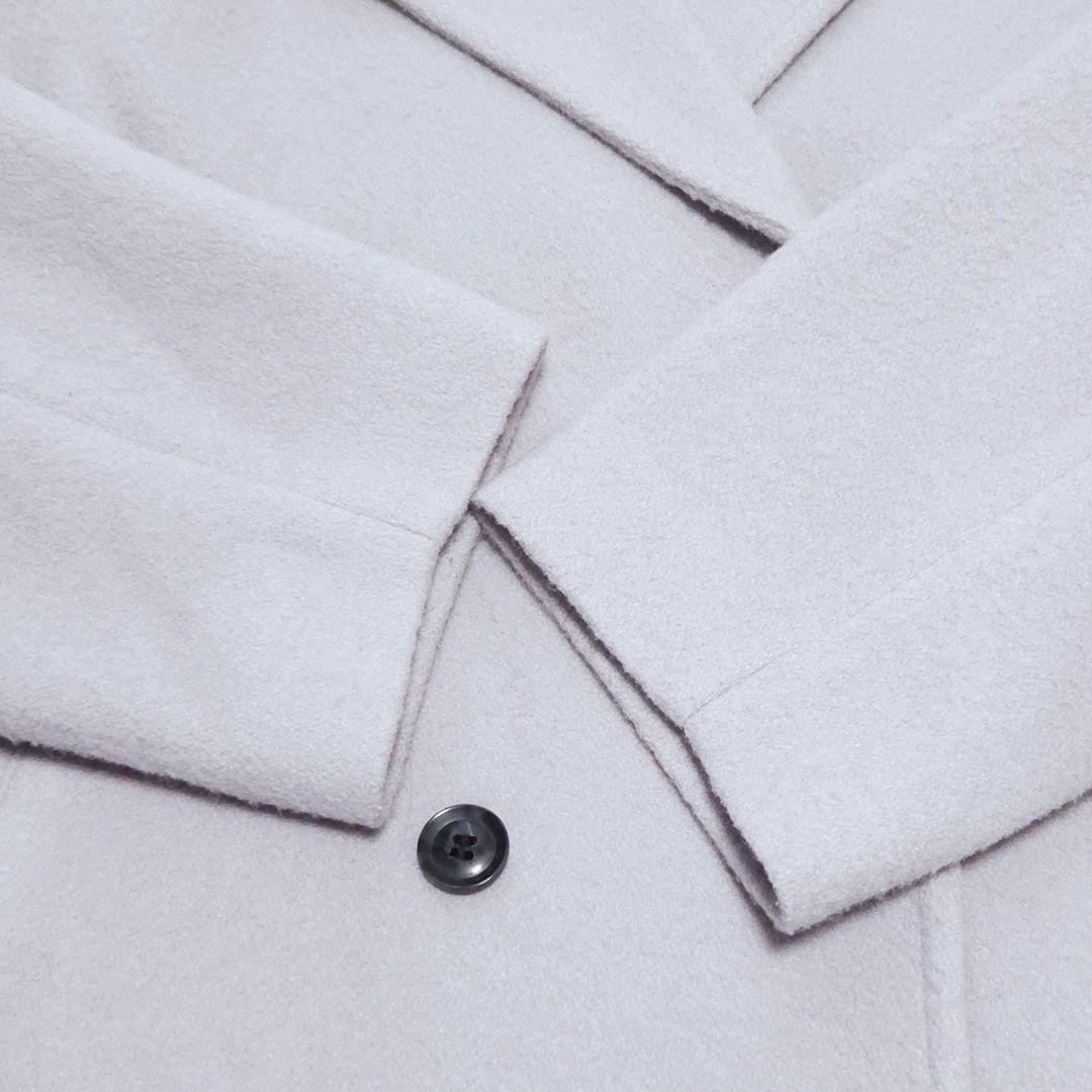 ルクールブラン ウールモッサダブルチェスターコート Mサイズ相当 美品