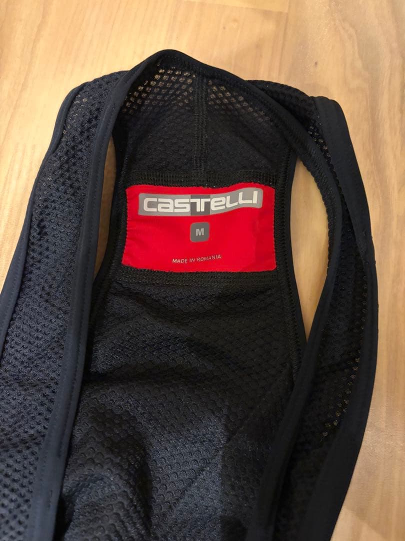 Castelli Omloopビブタイツ ブラック