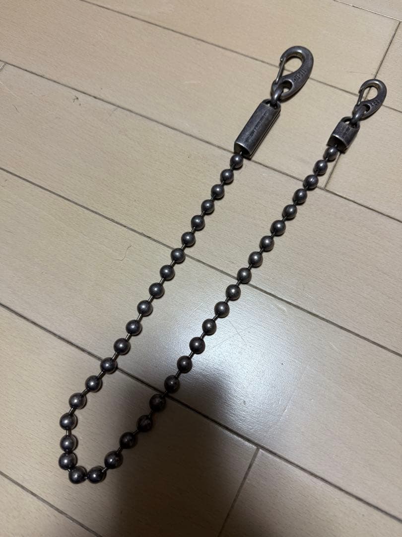 ジャムホームメイド　ウォレットチェーン シルバー AB型　ボールチェーン