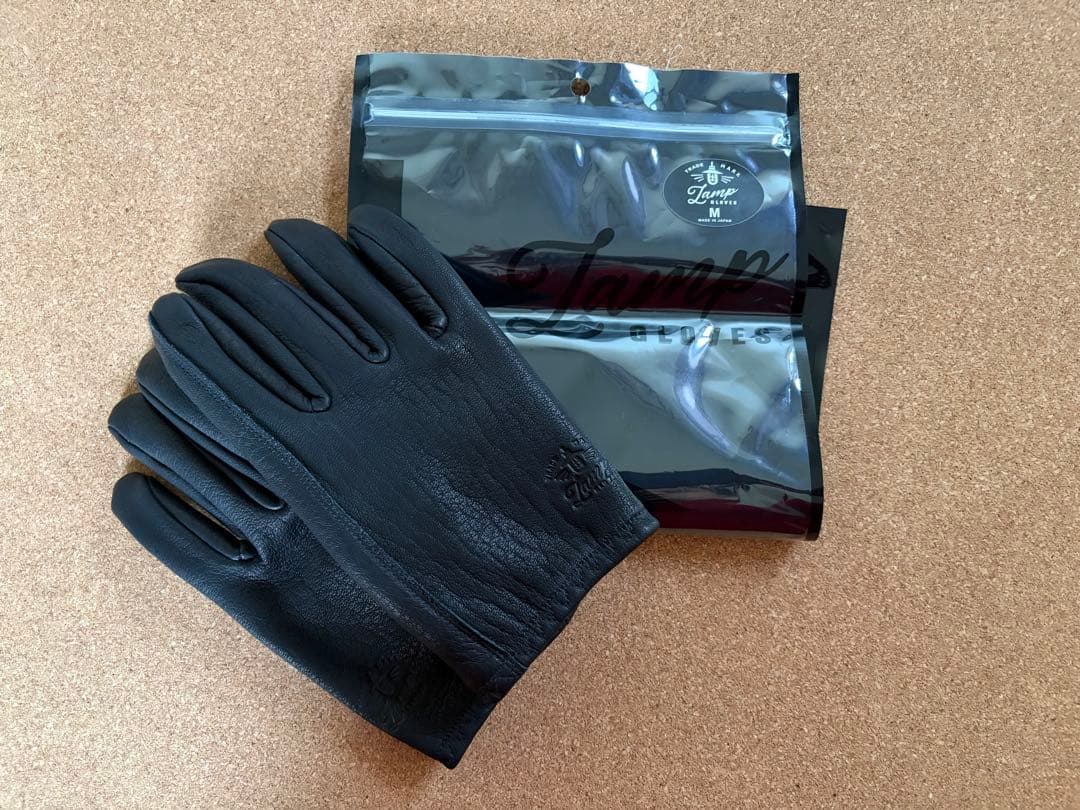 バイクウェア・装備 Lamp gloves Punching Glove black M