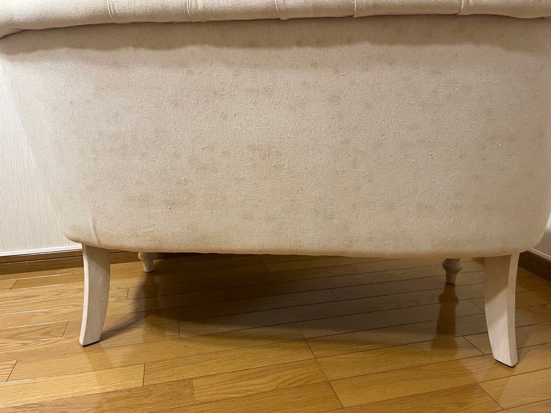 ラムズゲイト 2人がけソファ　リネンアイボリー