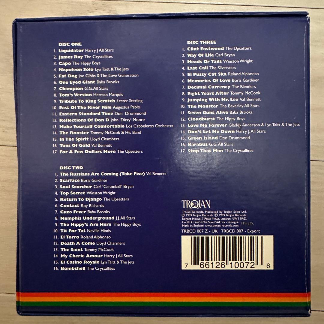 TROJAN INSTRUMENTALS BOX SET レゲエ