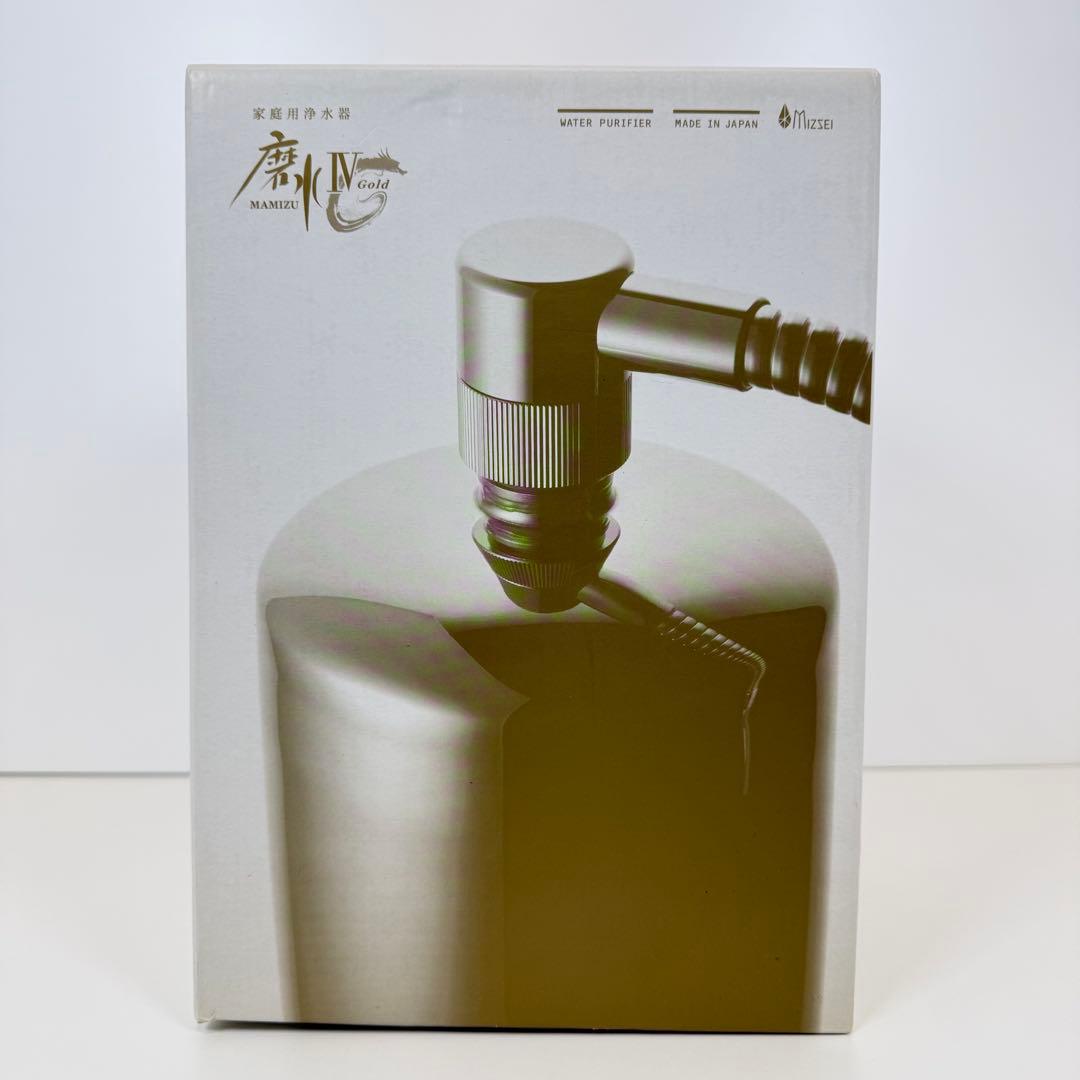 【未使用】水生活製作所 磨水Ⅳ 家庭用浄水器 GOLD カウンター据置きタイプ