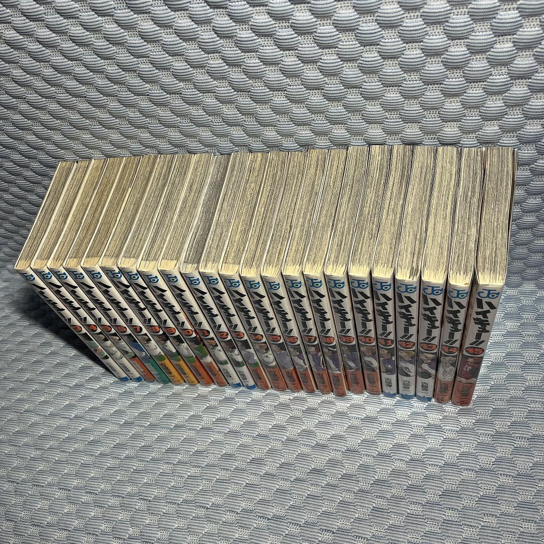 美品・まとめ売り【ハイキュー!!】1～45巻セット　初版本 多数　透明カバー付き