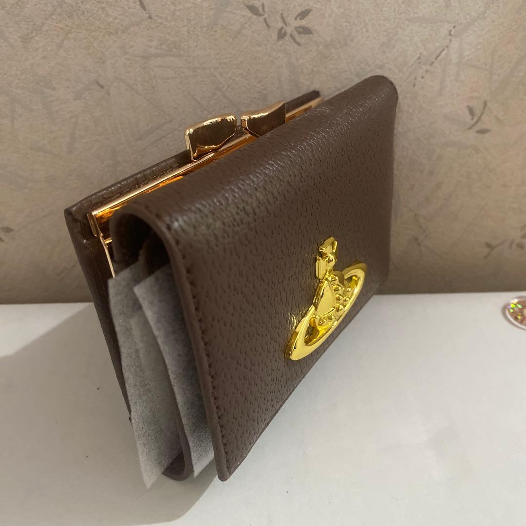 Vivienne Westwood 三つ折り財 913VW138 ブラウン