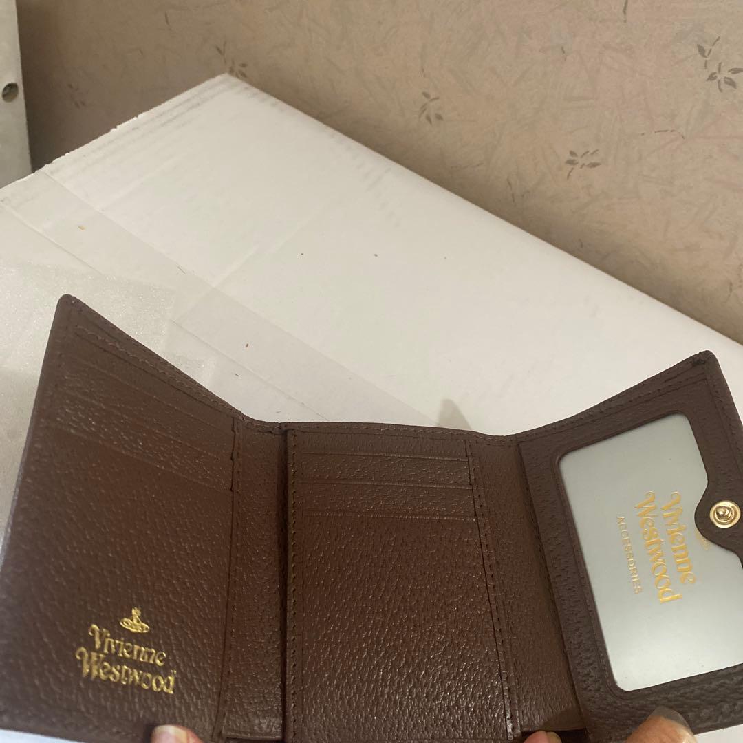 Vivienne Westwood 三つ折り財 913VW138 ブラウン