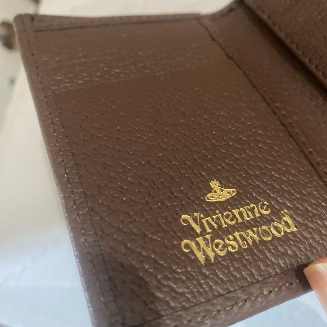 Vivienne Westwood 三つ折り財 913VW138 ブラウン