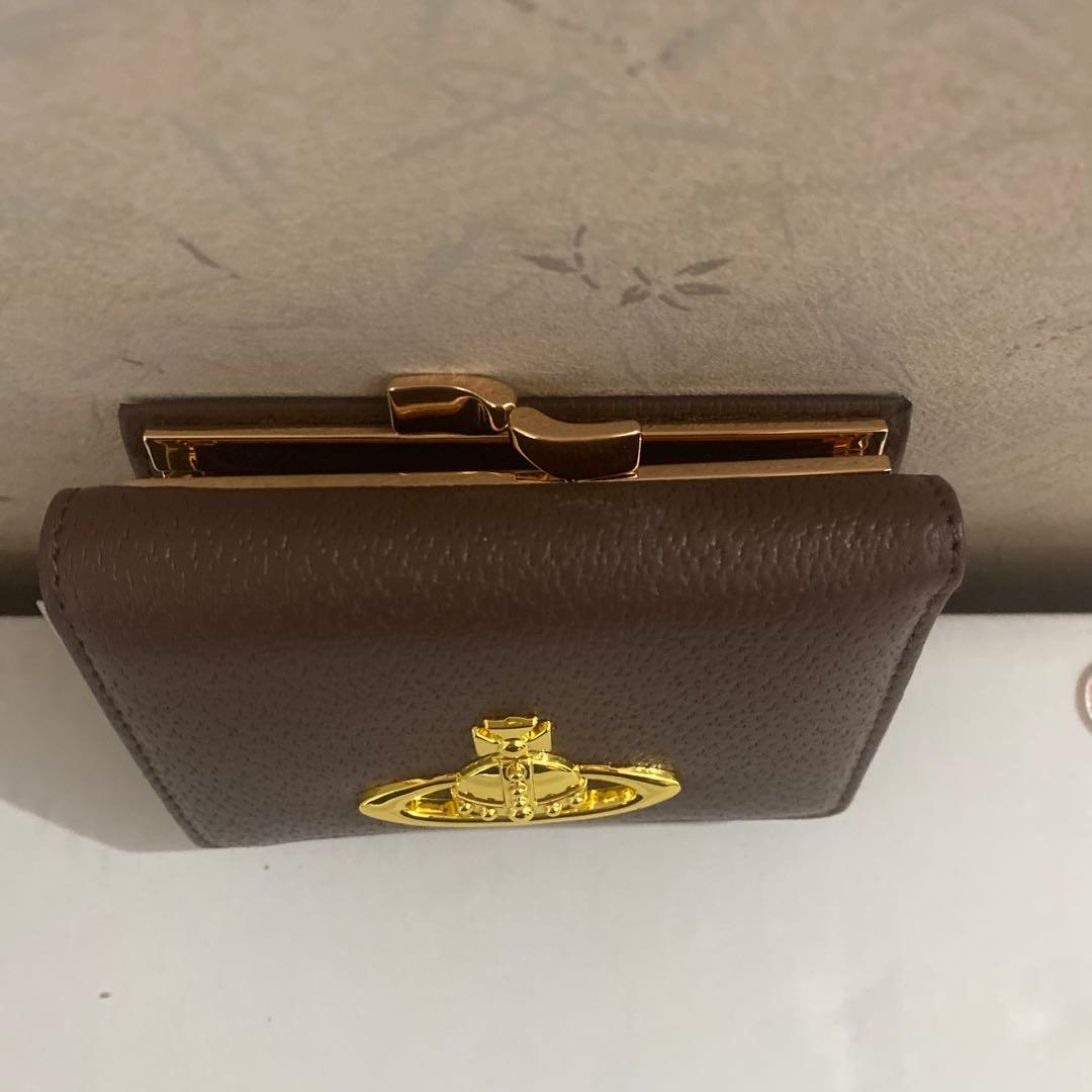 Vivienne Westwood 三つ折り財 913VW138 ブラウン