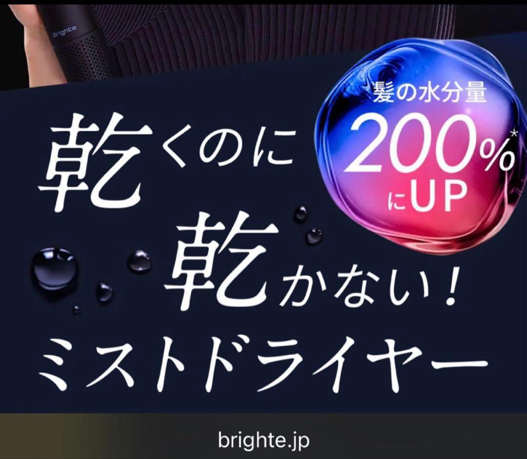 【新品未開封】ブライトシャワードライヤーBrighte SHOWER DRYER