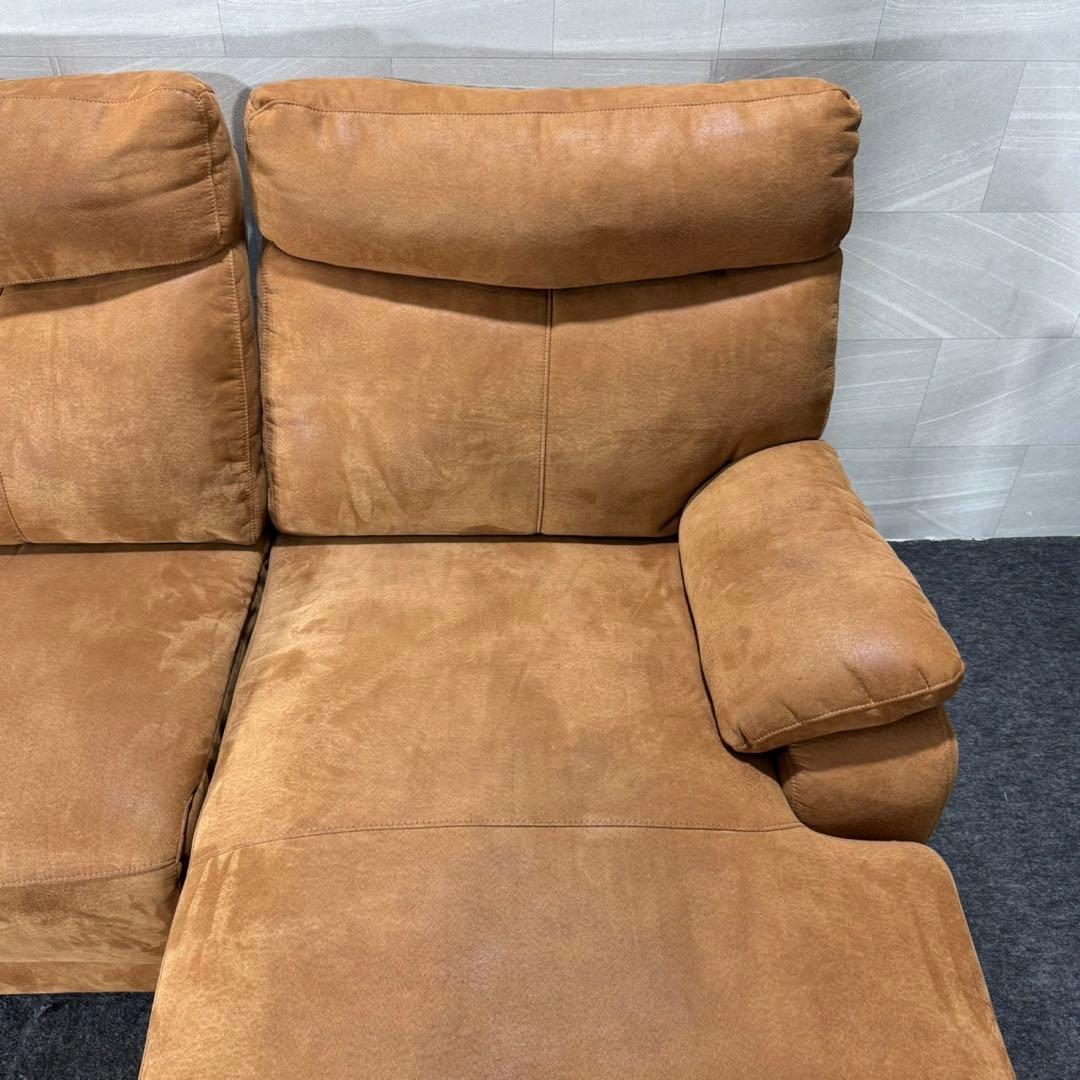 筑波産商 電動リクライニングカウチソファ Astra 右カウチ d5059