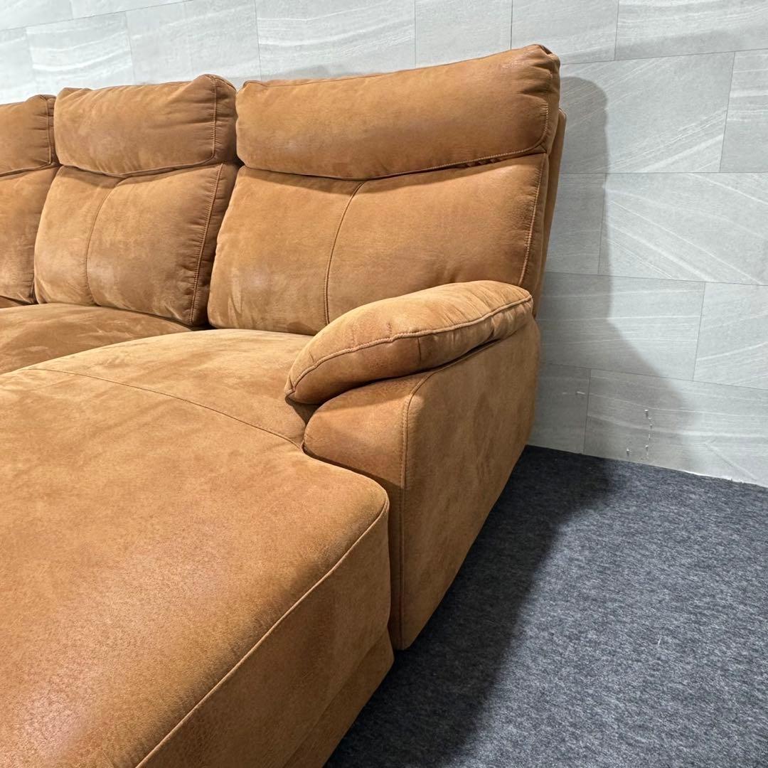 筑波産商 電動リクライニングカウチソファ Astra 右カウチ d5059