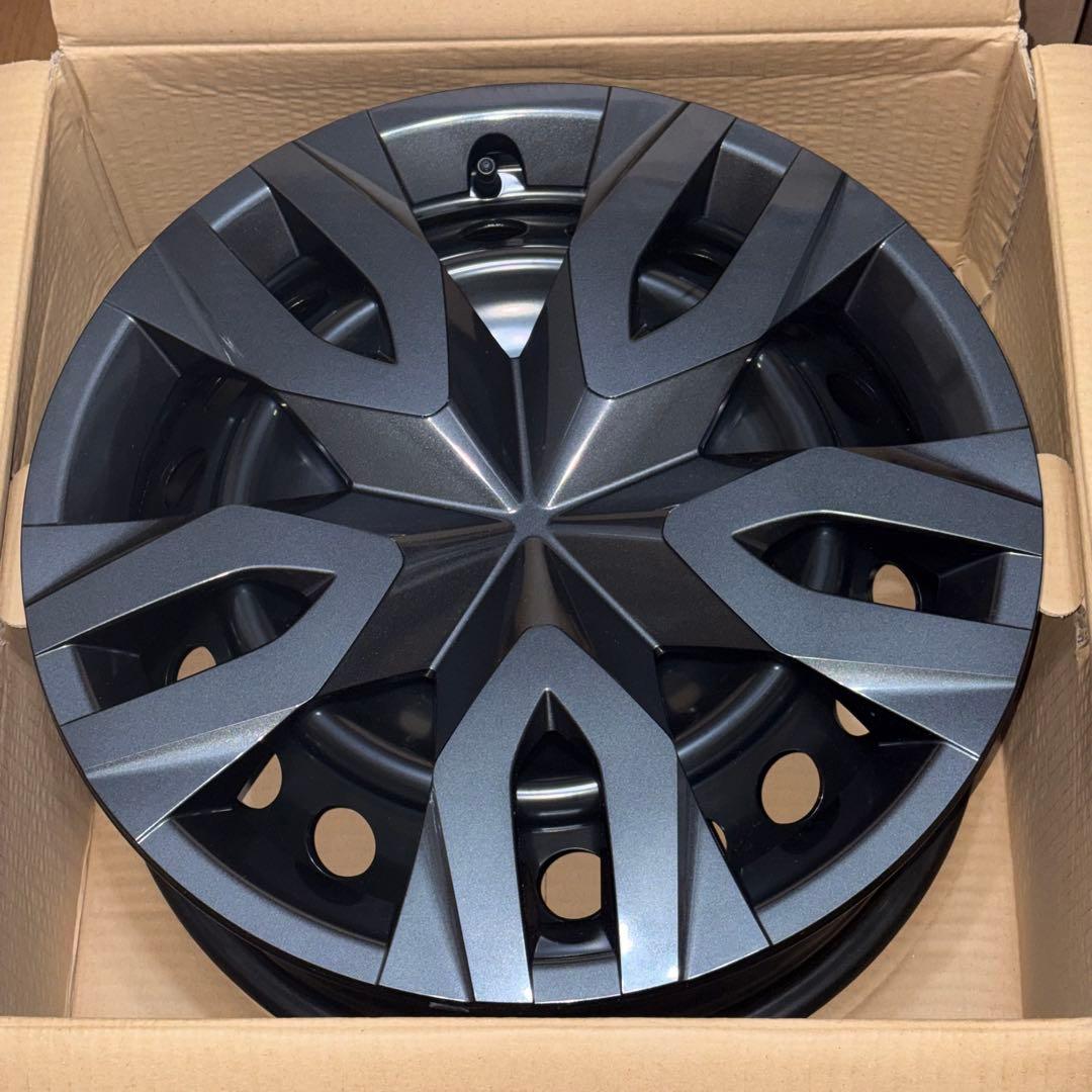 新車外し プリウス60 17インチ スチールホイール ホイールキャップ ④