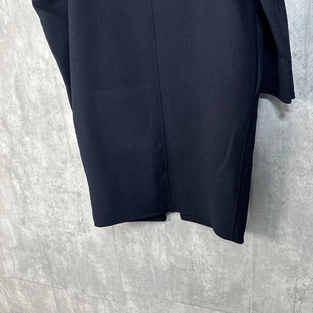 ENFOLD ウールリバー ノーカラーコート 36