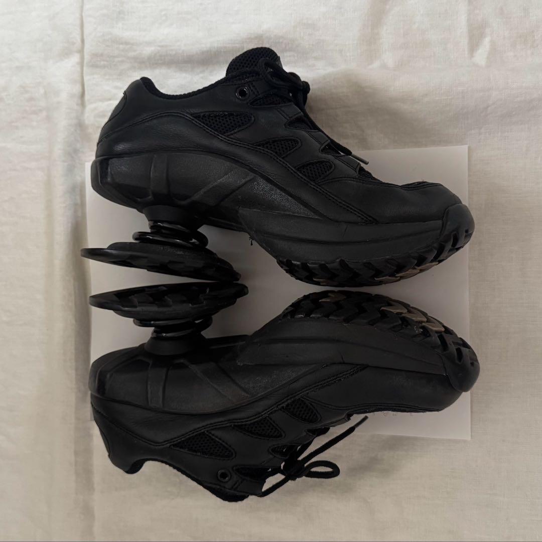 【美品】 z-coil black sneakers 24.5cm