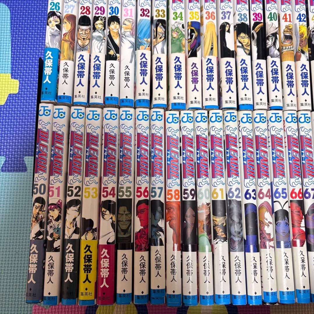 BLEACH ブリーチ　全巻 初版　全７４巻　完結　セット　まとめ売り　帯付　本