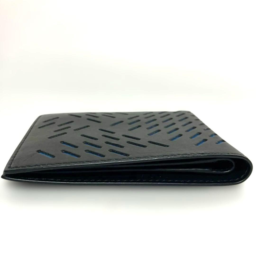 【未使用】ボッテガヴェネタ パンチング イントレチャート 折り財布