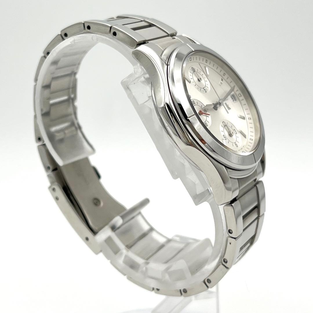 SEIKO LUKIA クロノグラフ 腕時計 新品電池 7T92-OBNO 美品