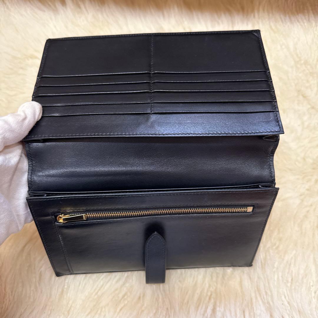 CELINE ブラック 長財布