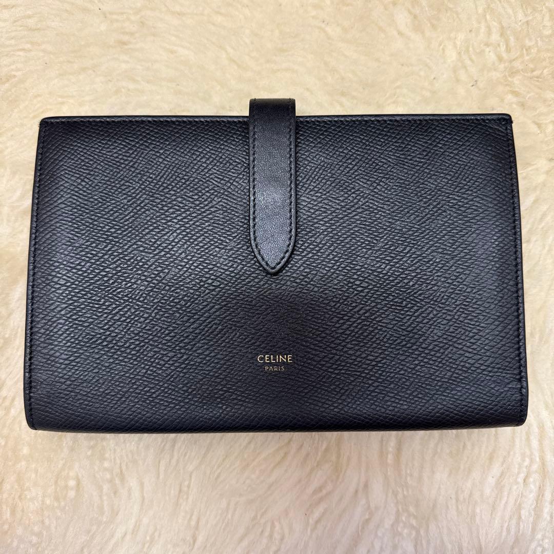 CELINE ブラック 長財布