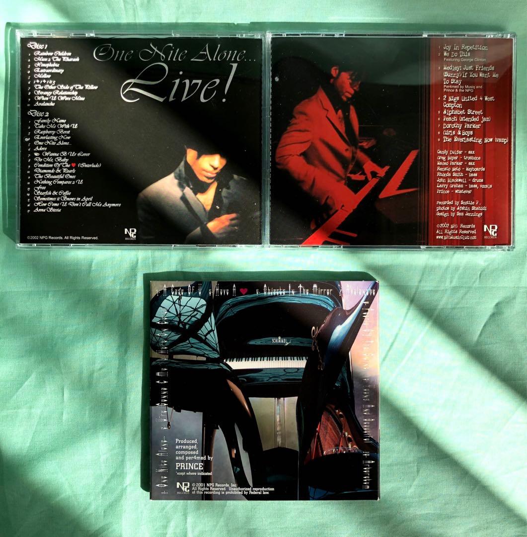 【希少Club Editon盤】プリンス ONE Nite Alone Live