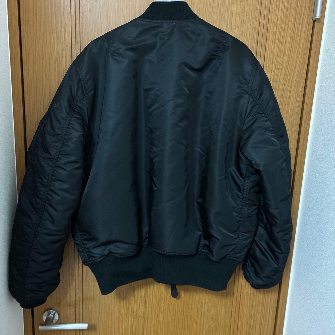 マッソメン専用　28日19時までALPHA MA-1フライトジャケット ブラック