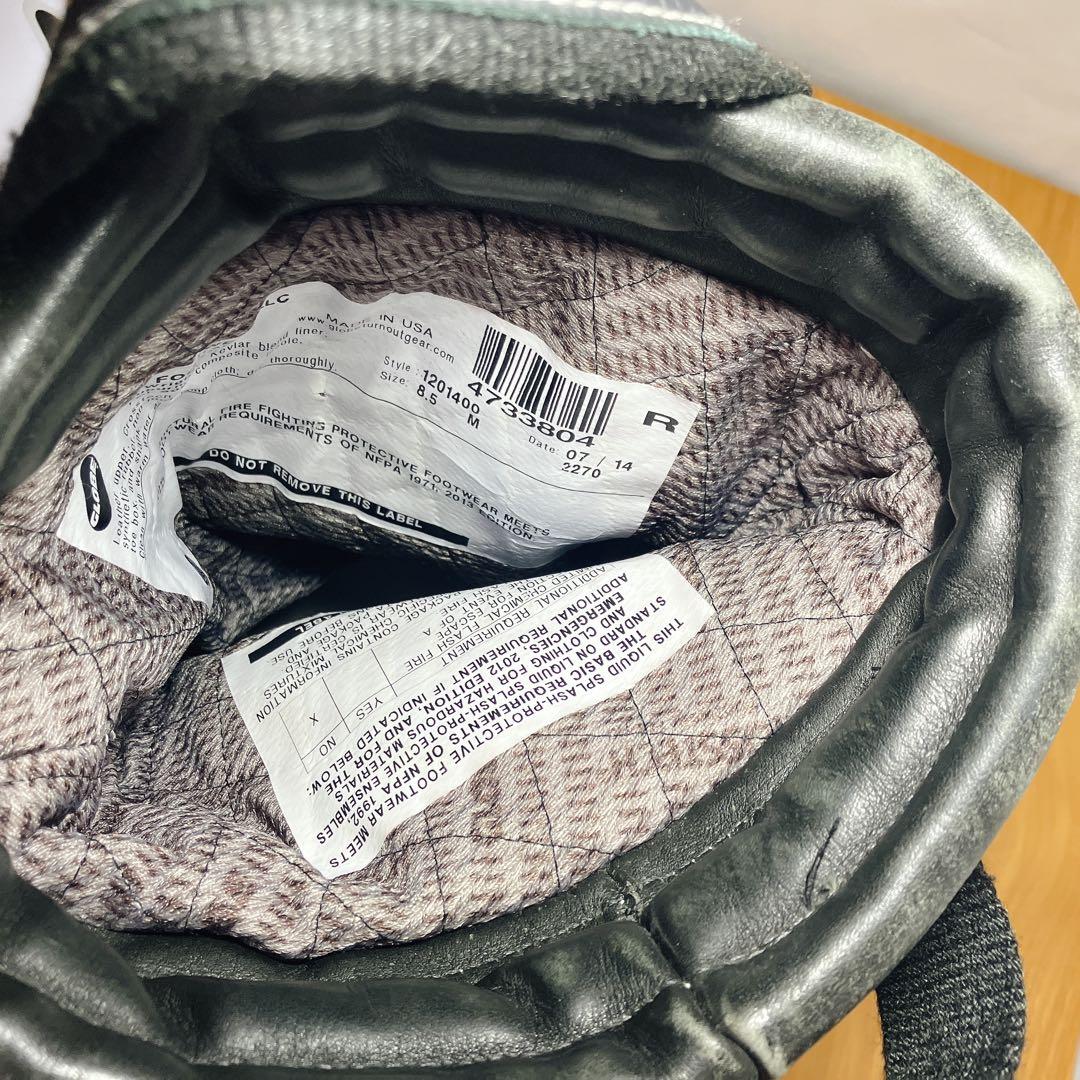 GLOBE 消防用ブーツ ターンアウトギア NFPA規格 US8.5