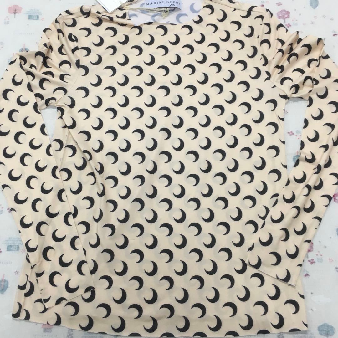 Marine Serre ムーン 長袖 レディース 肌色 人気 S