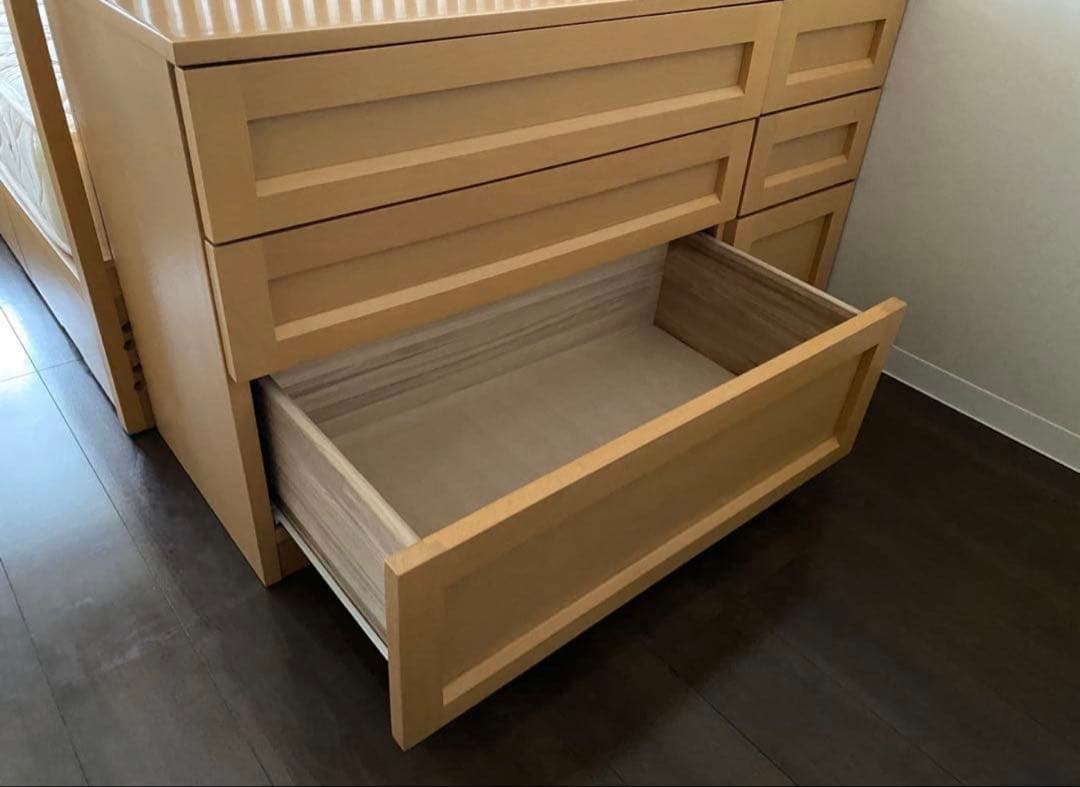 新品未使用　3段タンス　大塚家具