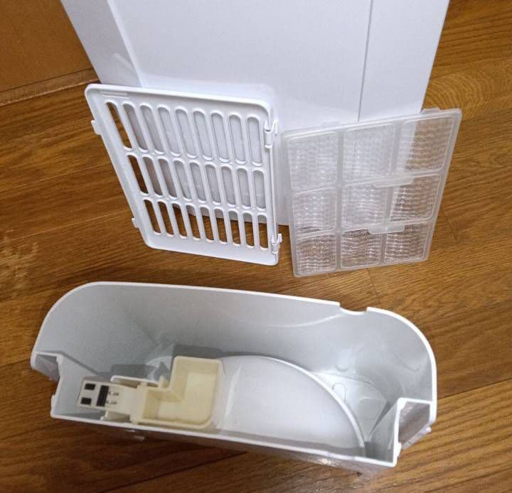 山善衣類乾燥除湿機。