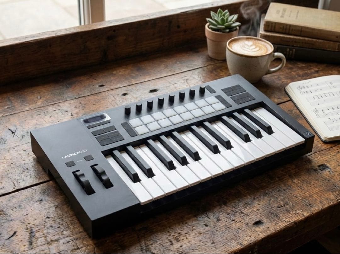 Novation Launchkey25ＭＫ4フルMIDIキーボード美品