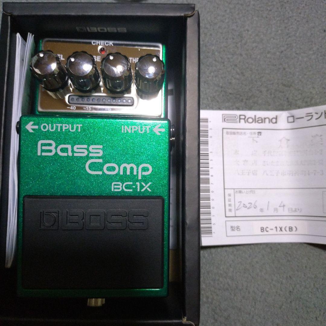 2日だけ使用!!BOSS ベースコンプレッサー BC-1X(B)