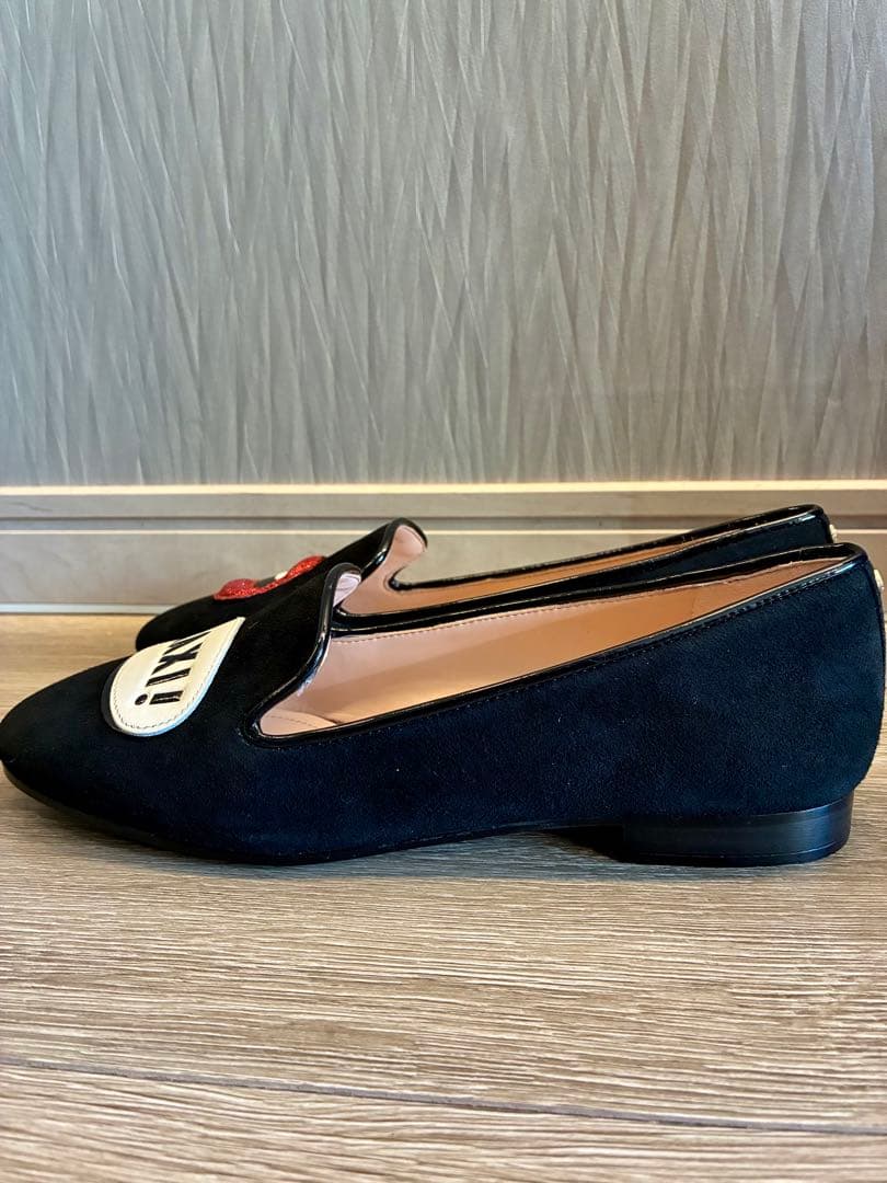 靴 kate spade Claudia Big Apple Loafer 7 B