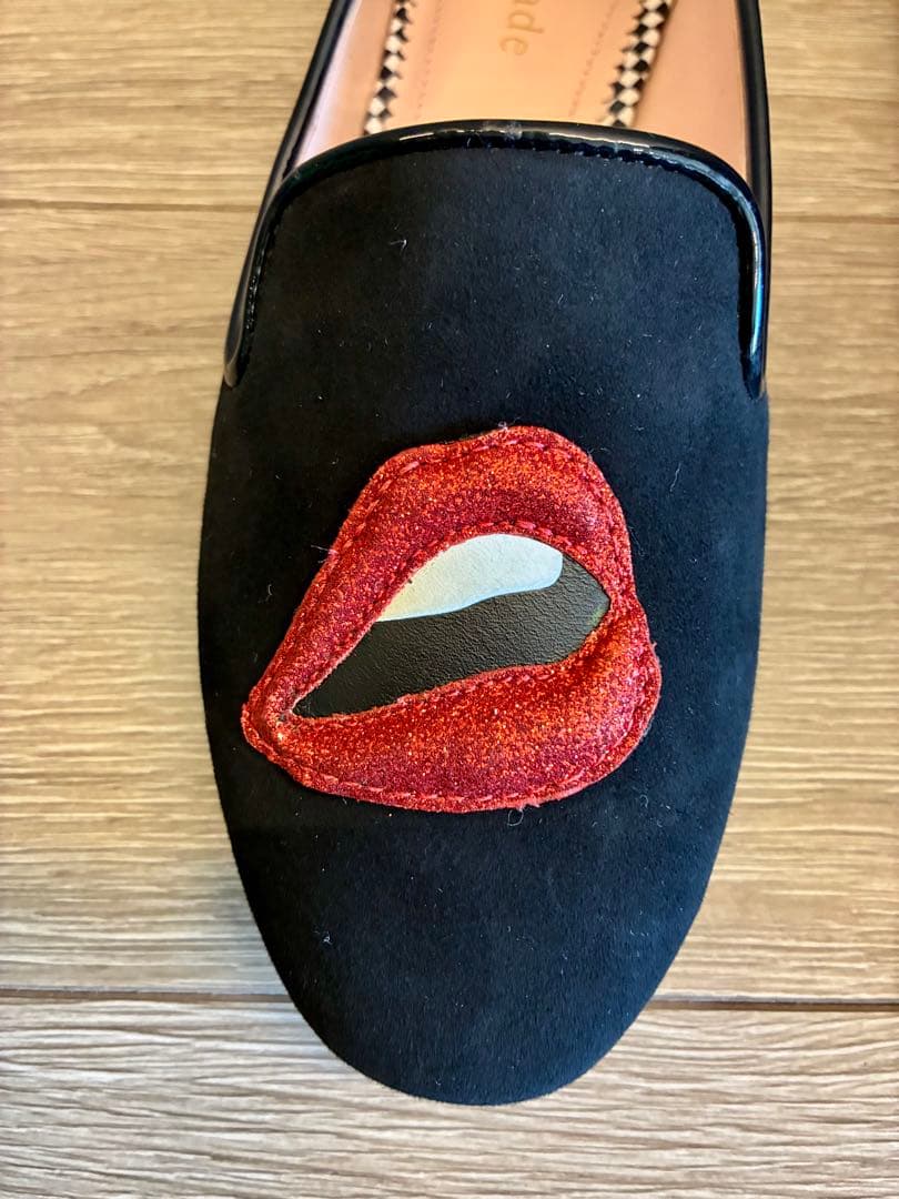 靴 kate spade Claudia Big Apple Loafer 7 B