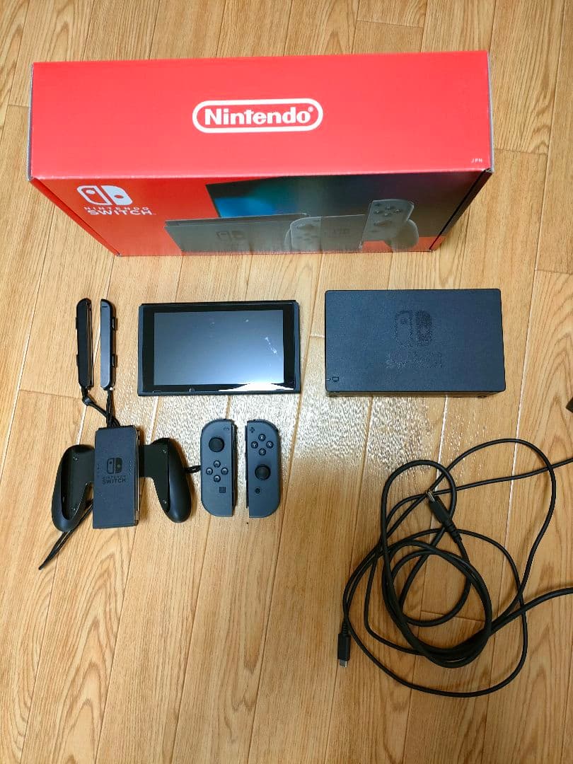 Switch本体　HAC-001　グレー　箱付