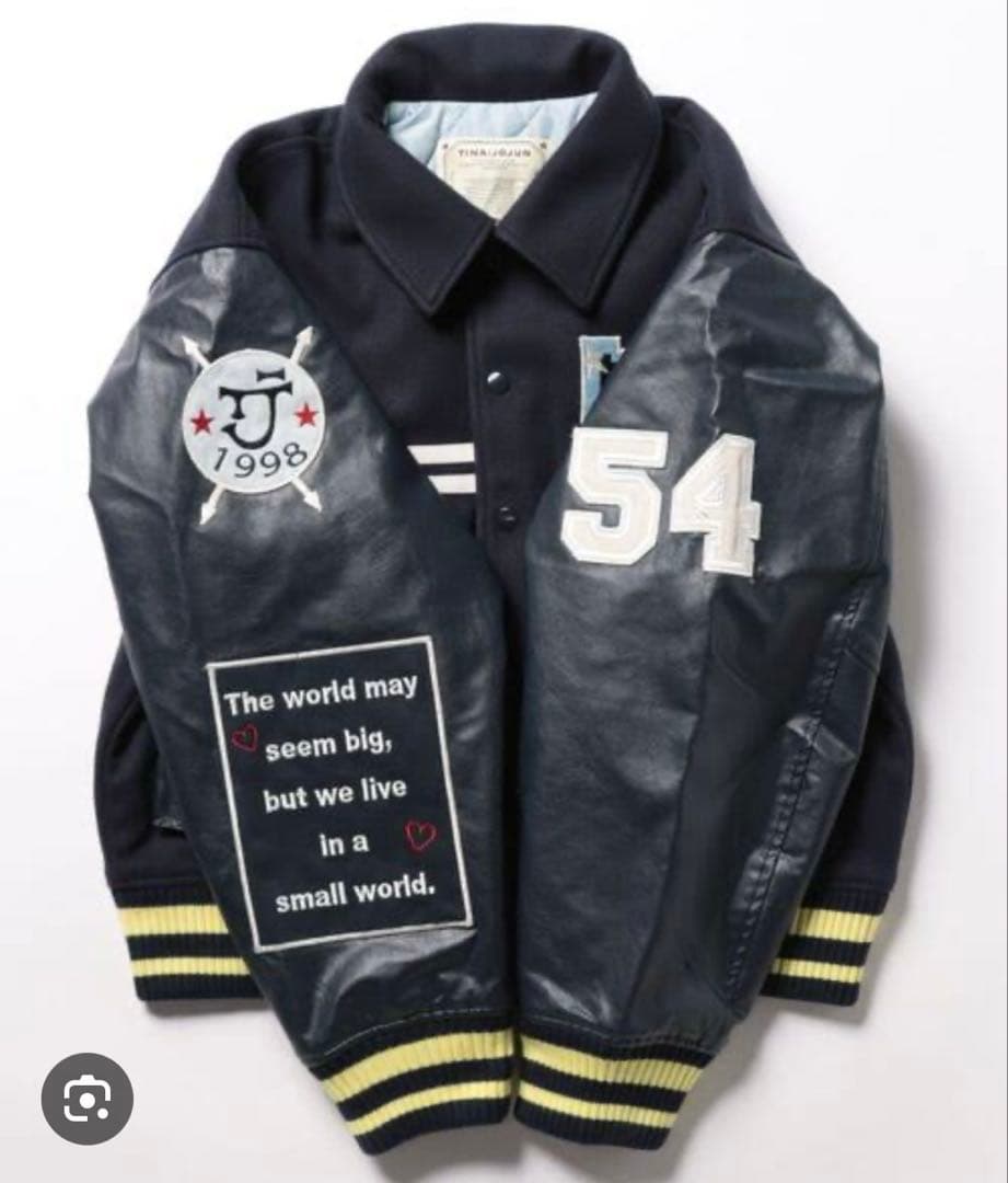 TINA: JOJUN スタジャン 54 ネイビー